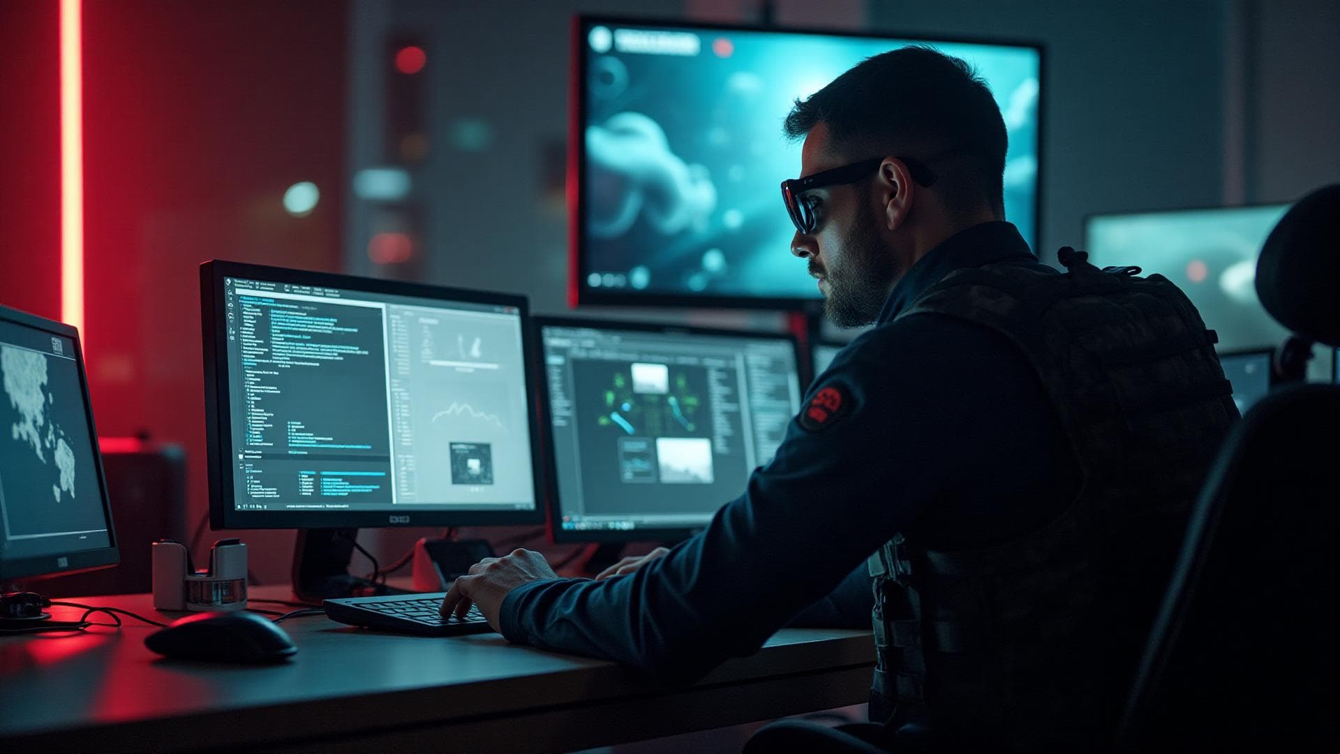 Professional security monitoring